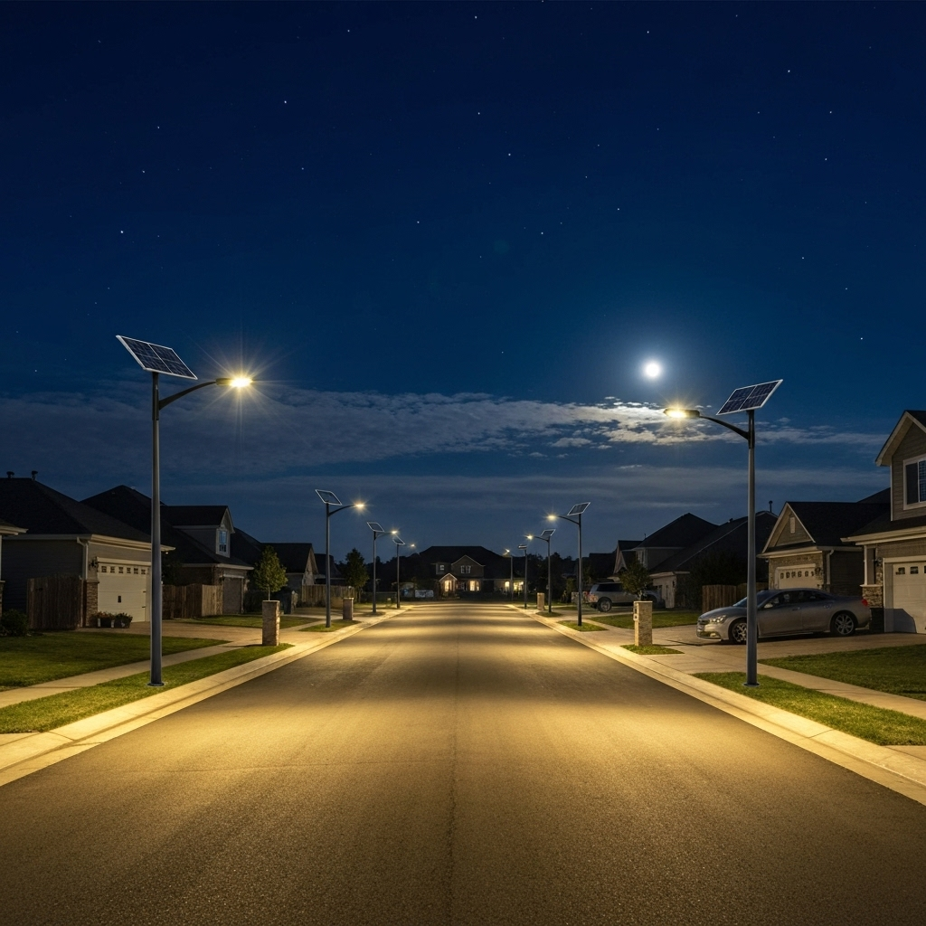 Solar Street Lighting Project